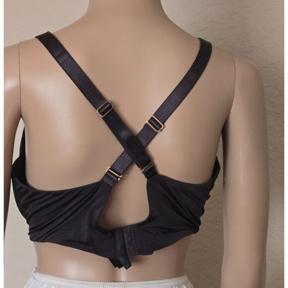 Natori Conform Style 731165 Underwire Full Fit Contour black Bra size 40G - Picture 4 of 7